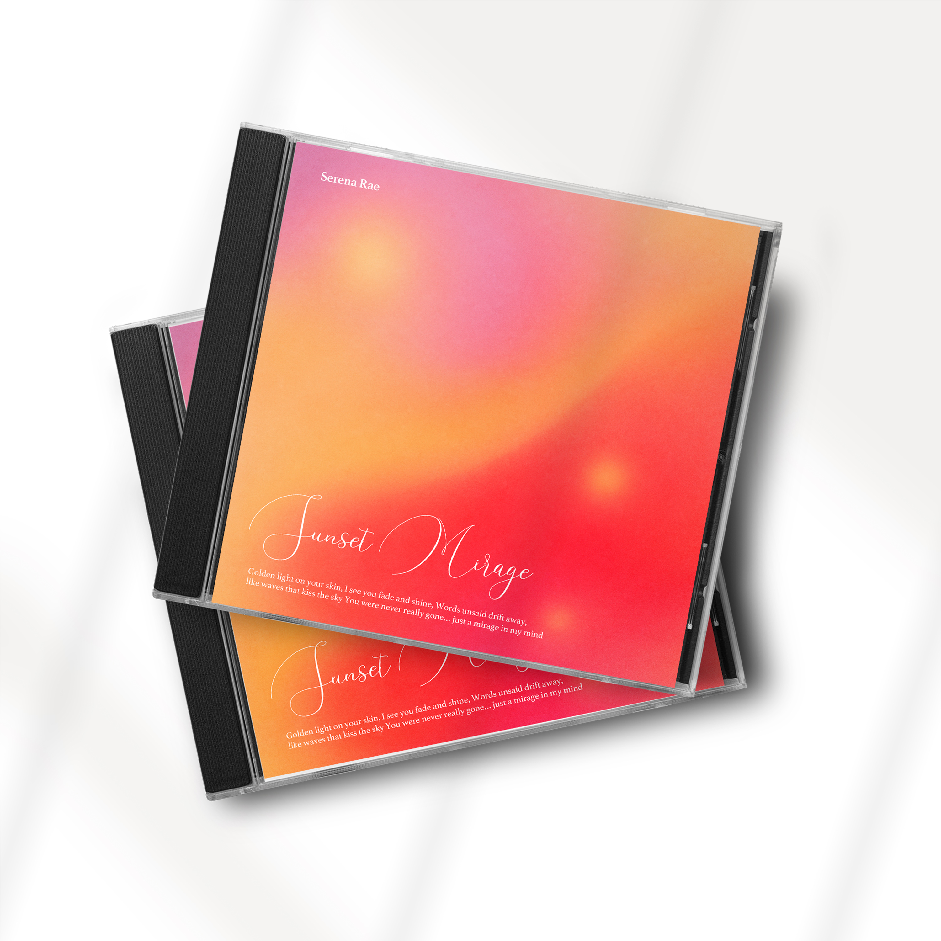 Sunset Mirage 필름 스크래치가 들어간 아날로그 느낌 음원커버